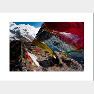 Annapurna Base Camp, one of the peaks in the world... Posters and Art